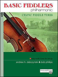 Basic Fiddlers Philharmonic: Celtic Fiddle Tunes Violin string method book cover Thumbnail